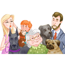 Люди и собаки
