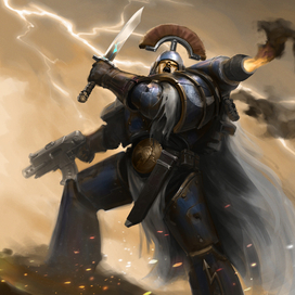 Космодесантник в громовой броне