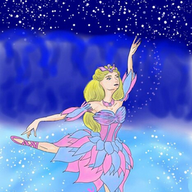 Одетт из мультика "Барби: Лебединое озеро"