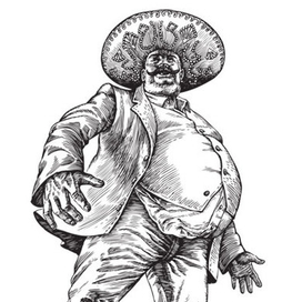 Персонаж для рекламного агентства "Рекламтрест"