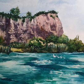 Акварель из Турции