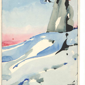 Шторм в океане .