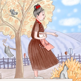 "Кто же это петушка нарядил?"