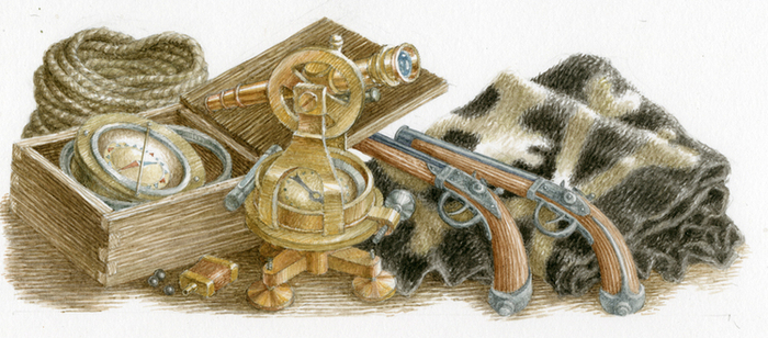 Р.Л.Стивенсон "Остров сокровищ" Издательство "MIKKO" Шмуцтитул 5