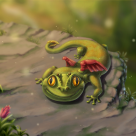 Magic lizard