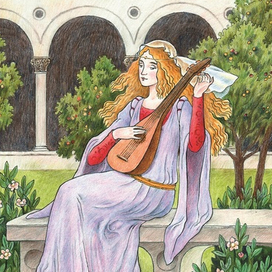 Обложка для "Баллад" Жуковского