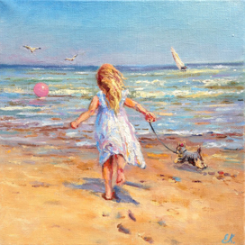 Девочка и море