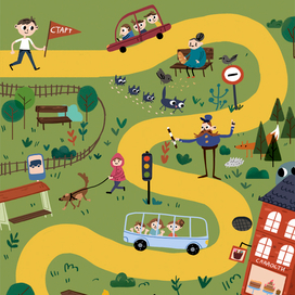 Пешеход игра