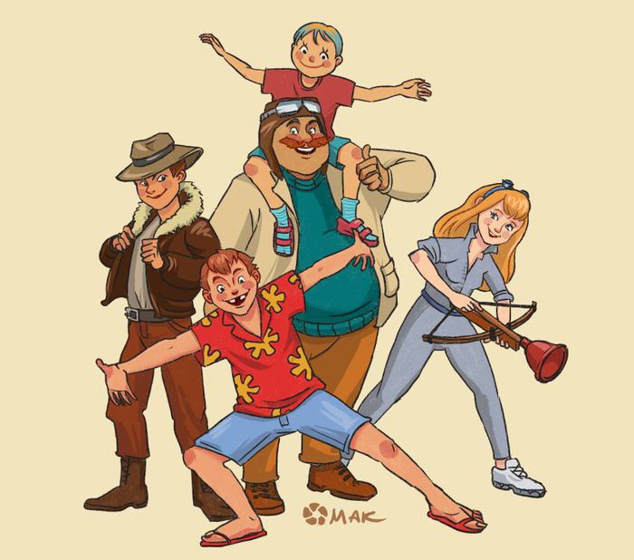 Chip and Dale humanization