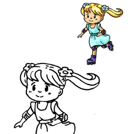 Катание на роликах