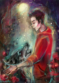 Мальчик и волк 