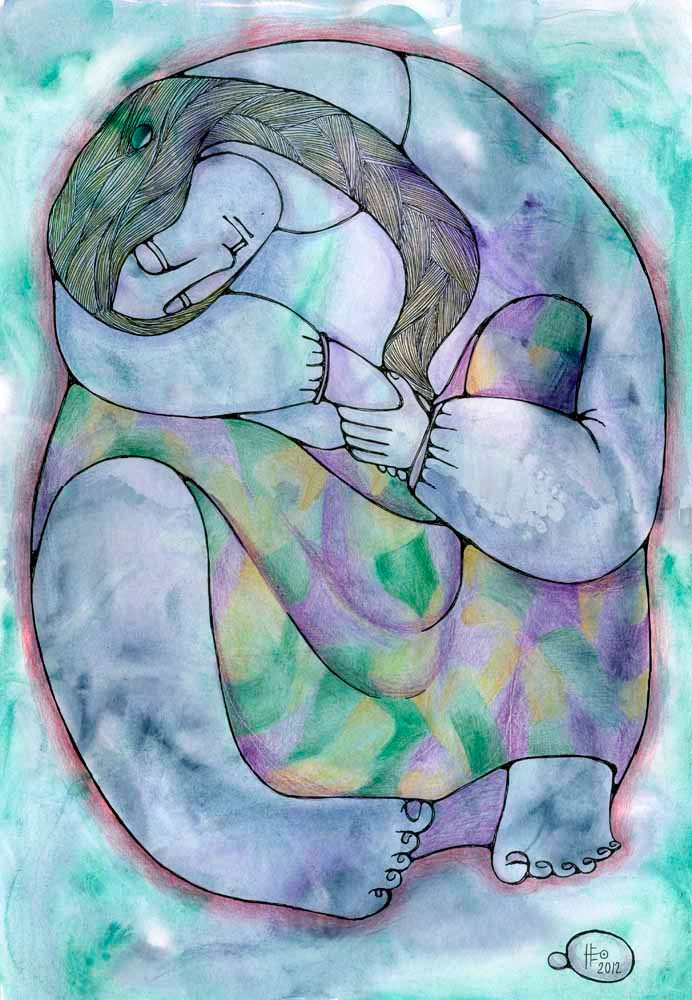 дремлющая жена