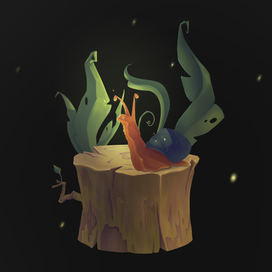 Древесная улиточка