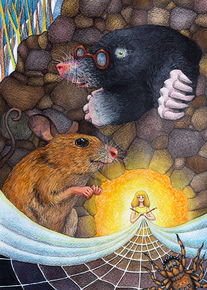 В гостях у полевой мыши