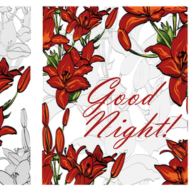 Лилии на ночь 