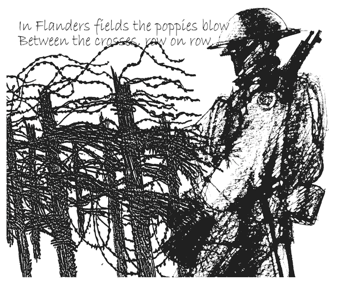 АНГЛИЙСКАЯ ВЕРСИЯ. Чёрно-белое прочтение Первой мировой войны в британской поэзии