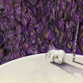 Белый медведь шёл на север