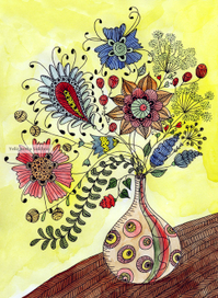 Воспоминание об осенних цветах