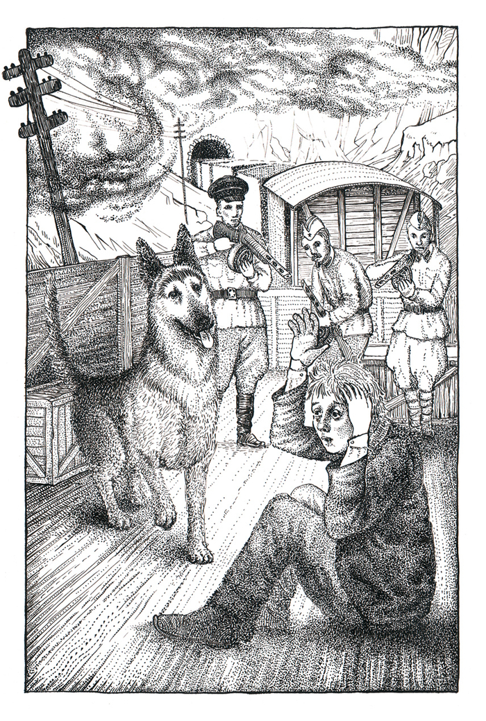 иллюстрация к повести Лабиринт Гаусса