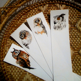 Owl bookmarks