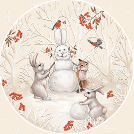 Зима в лесу