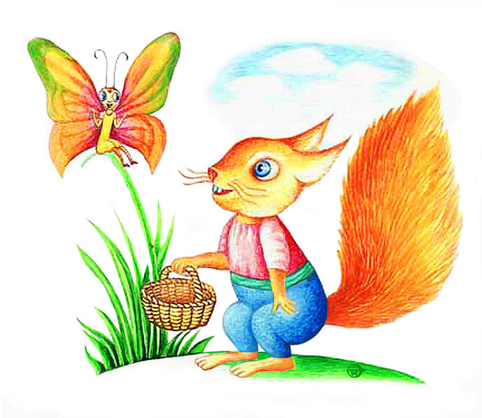 Заботливая Белка