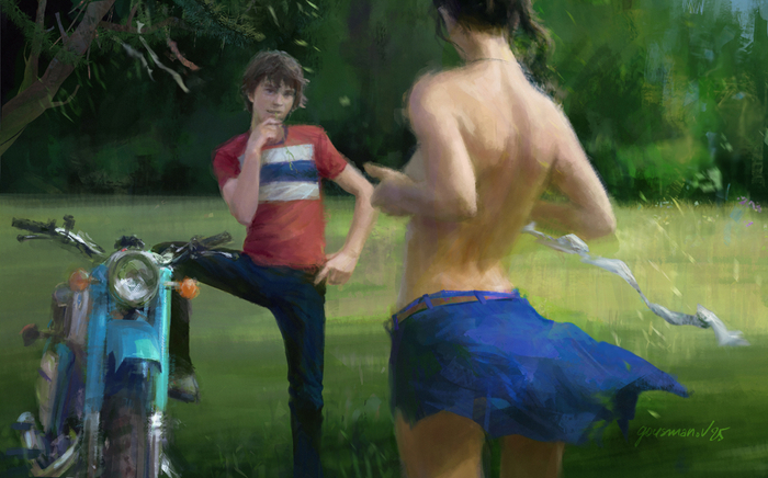 Снова возвращаясь в тот жаркий июль...