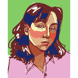 Набросок девушки