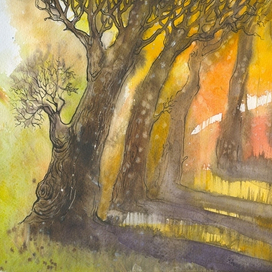 к песне Медленный снег из альбома Полуострова