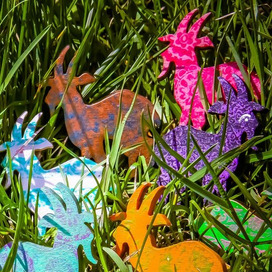 брошки козы