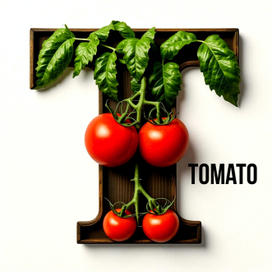 Stylized image of the Latin letter