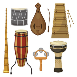 Классические музыкальные инструменты