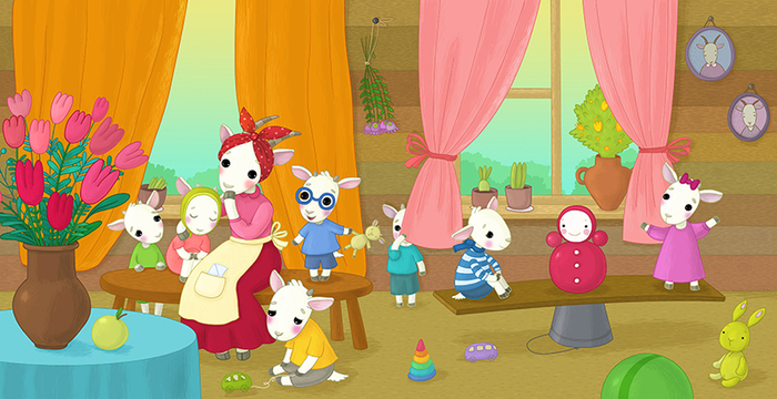 Волк и семеро козлят