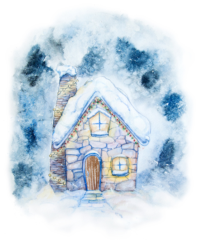 Зимний домик