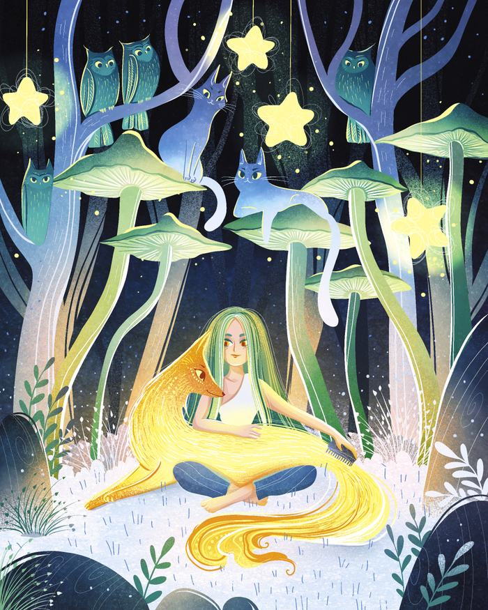 В волшебном лесу