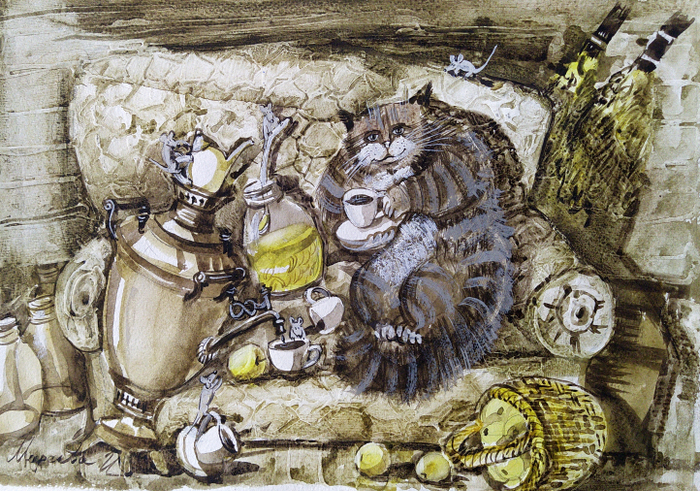 " Чердачное чаепитие"