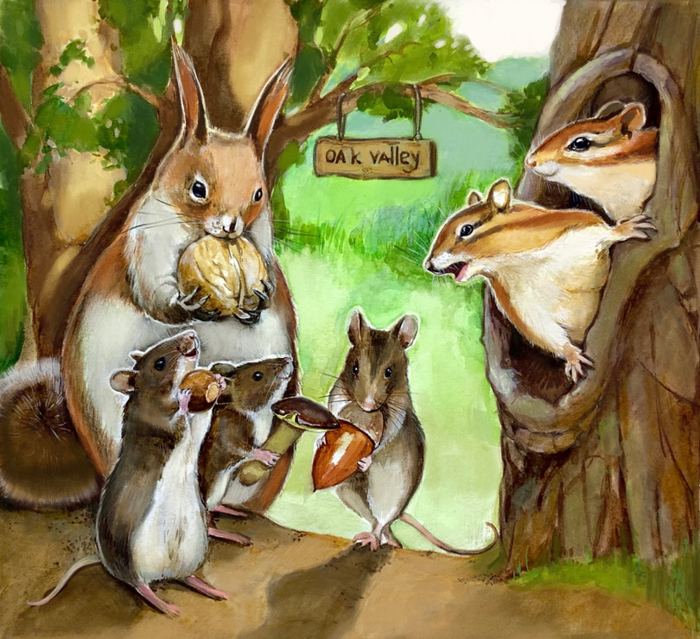 Утро в Дубовой долине