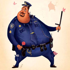 Персонаж-Полицейский.This is the police officer.
