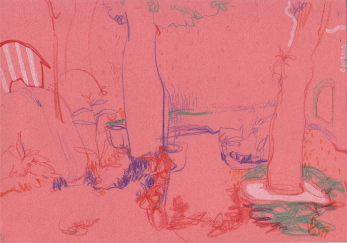 Ландшафт и слон