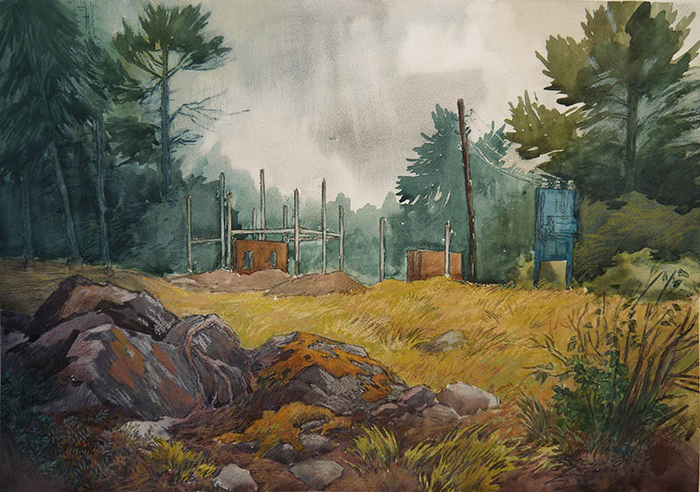 Недостроенный дом