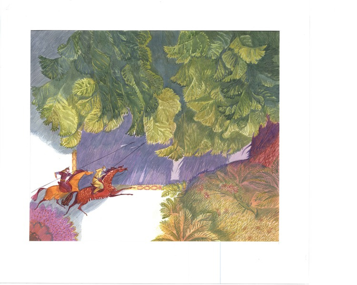 иллюстрация к татарским сказкам