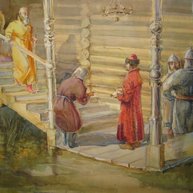 В боярском доме