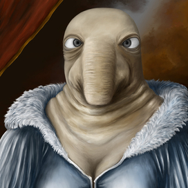 Ждуняша в голубом