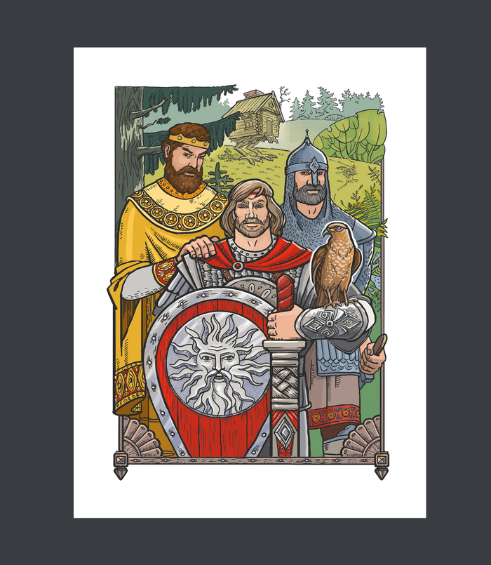 Иллюстрации для сказки 