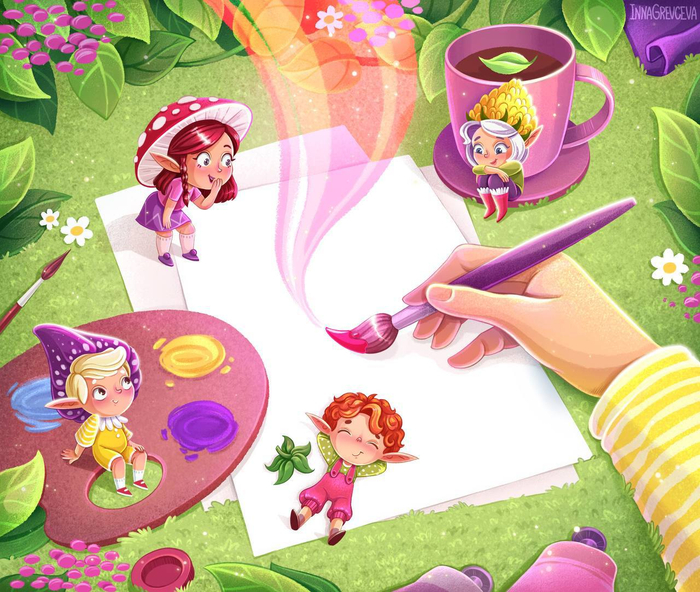 Эльфы вдохновители