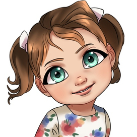 Девочка с хвостиками