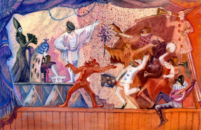 К.Гоцци "Любовь к трем апельсинам"