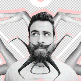 "Идите в баню", иллюстрация для журнала Courage