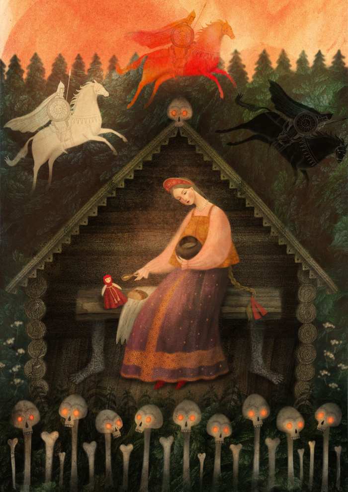 "...на, куколка, покушай, да моего горя послушай..."