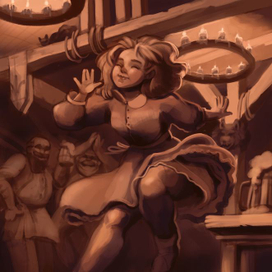 Танцы в таверне